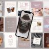 The Ultimate Beauty Salon Instagram Bundle – 74+ Blush Pink Canva Templates | 30 Posts, 30 Stories, 2 Carousels & 12 Highlights The Ultimate Beauty Salon Instagram Bundle – 74+ Blush Pink Canva Templates | 30 Posts, 30 Stories, 2 Carousels & 12 Highlights