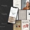 15 Beige & Gold Dental Instagram Kit