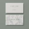 Minimalist Professional Business Card Canva Template | Instant Download