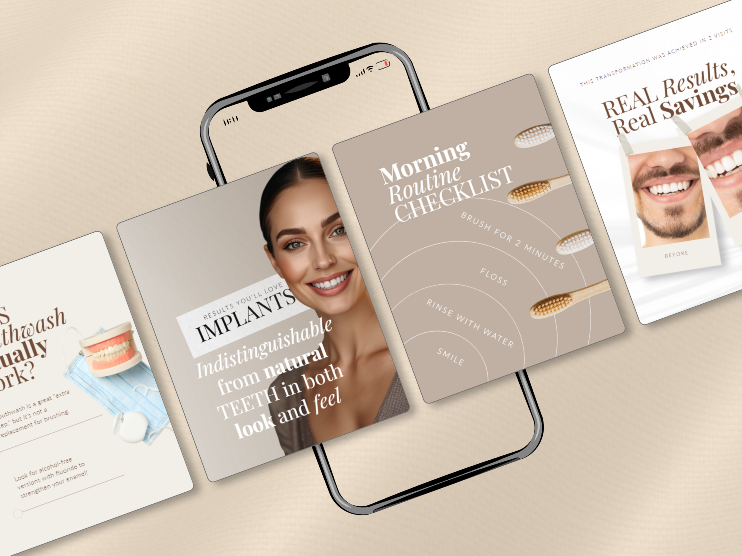 Sand Latte Dental Instagram Kit