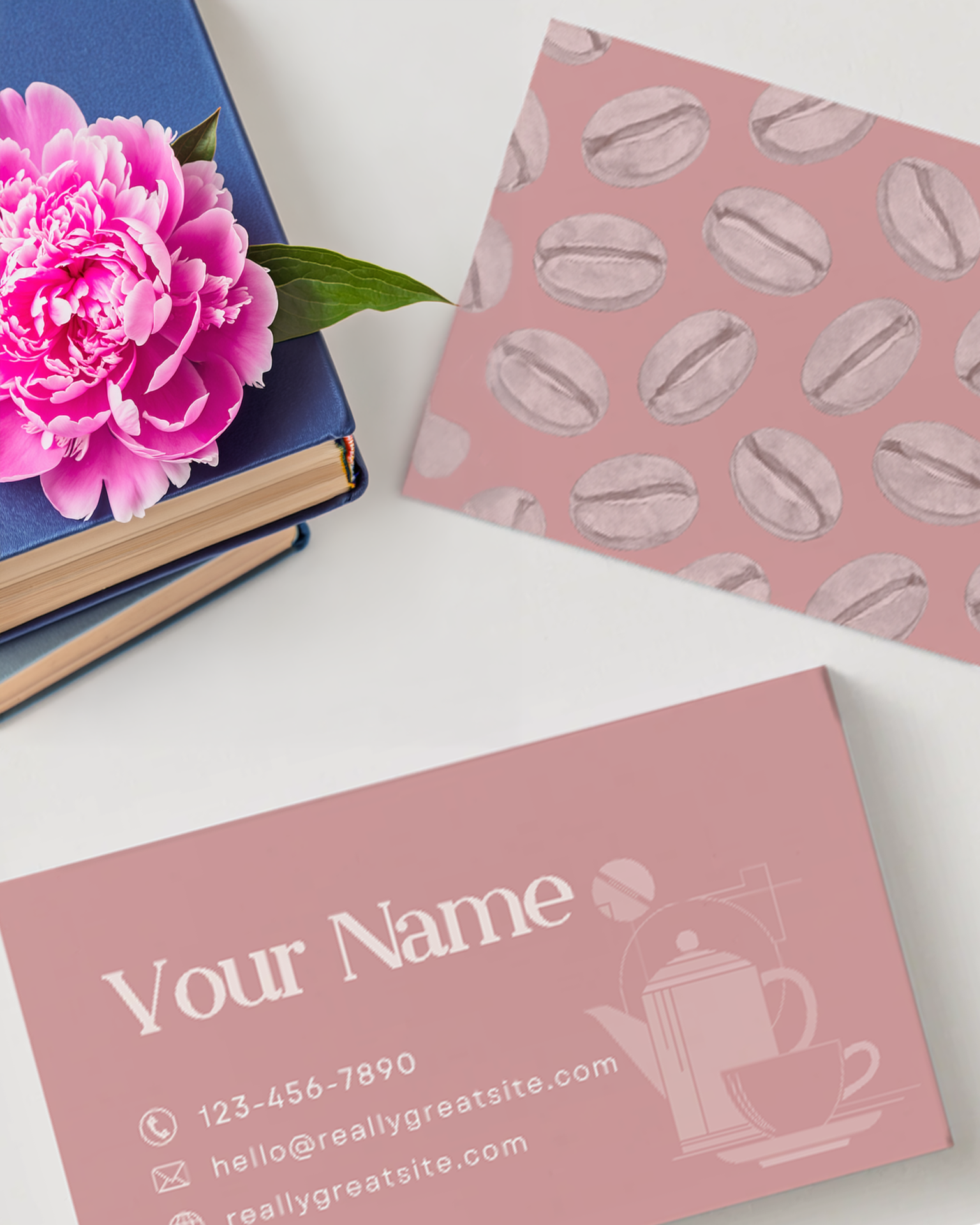 Pink Coffee Shop Branding Kit Pink Coffee Shop Branding Kit