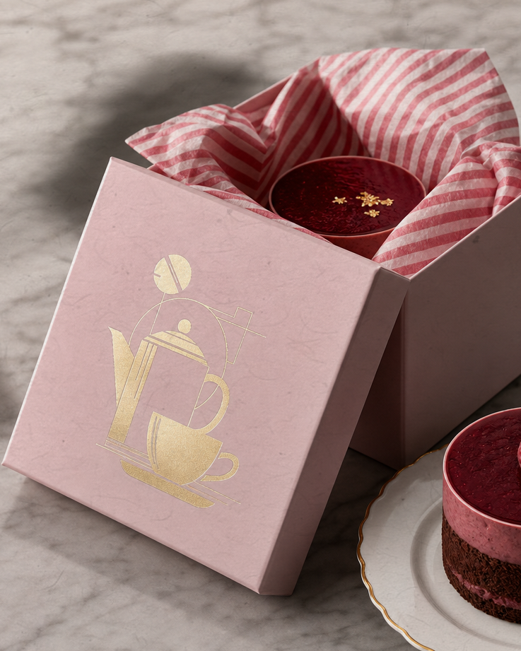Pink Coffee Shop Branding Kit Canva Template – Feminine Cafe Logo & Instagram Templates Pink Coffee Shop Branding Kit Canva Template – Feminine Cafe Logo & Instagram Templates