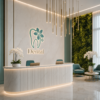 Floral Dental Logo Template for Canva Floral Dental Logo Template for Canva