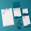 Modern Dental Logo Design | Premium Editable Tooth Icon & 3 Layout Variations for Dental Clinics, Aesthetic Cosmetic Dentists