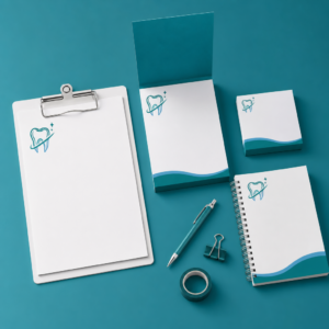 Modern Dental Logo Design | Premium Editable Tooth Icon & 3 Layout Variations for Dental Clinics, Aesthetic Cosmetic Dentists