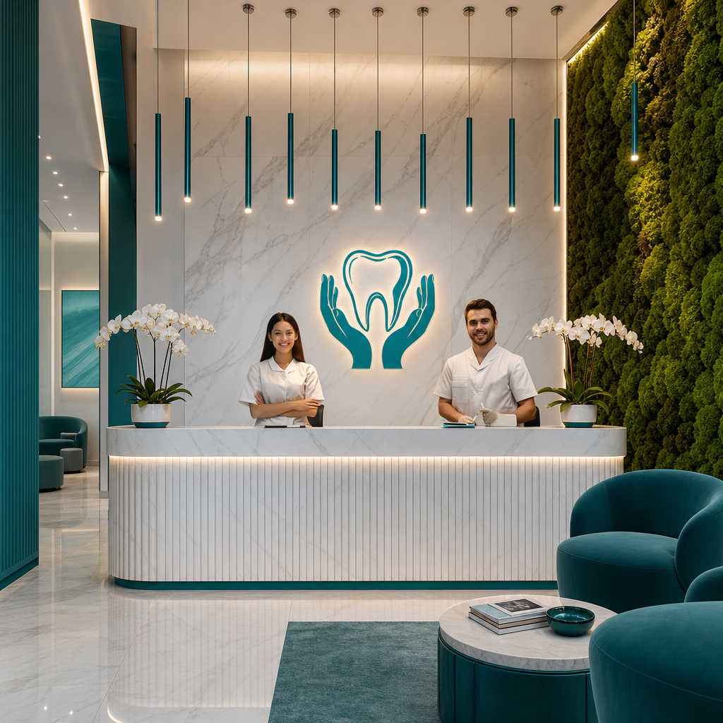 Modern Dental Clinic Logo
