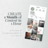 Premium dental office social media content strategy on mobile phone screen