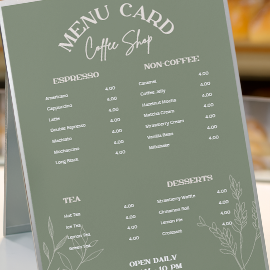 Boutique Coffee Shop Branding Kit