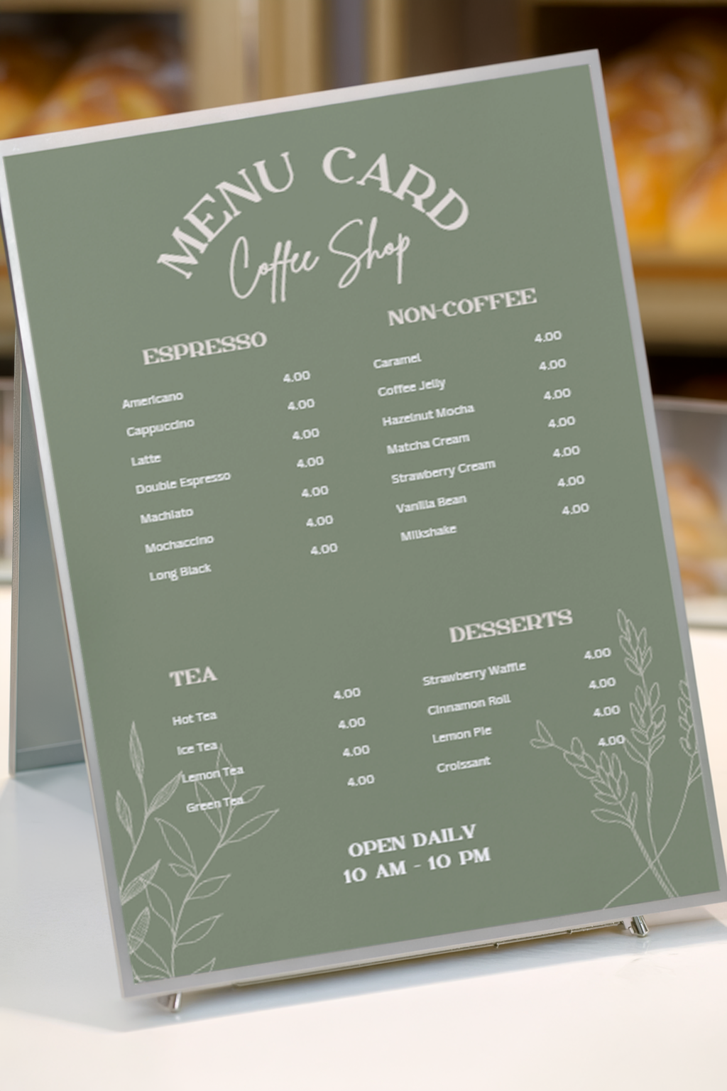 Boutique Coffee Shop Branding Kit Boutique Coffee Shop Branding Kit